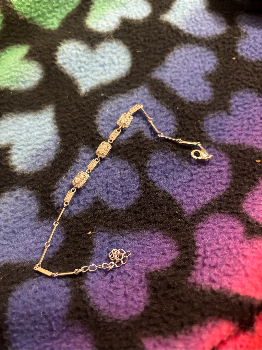 Delicate Moissanite Diamond bracelet